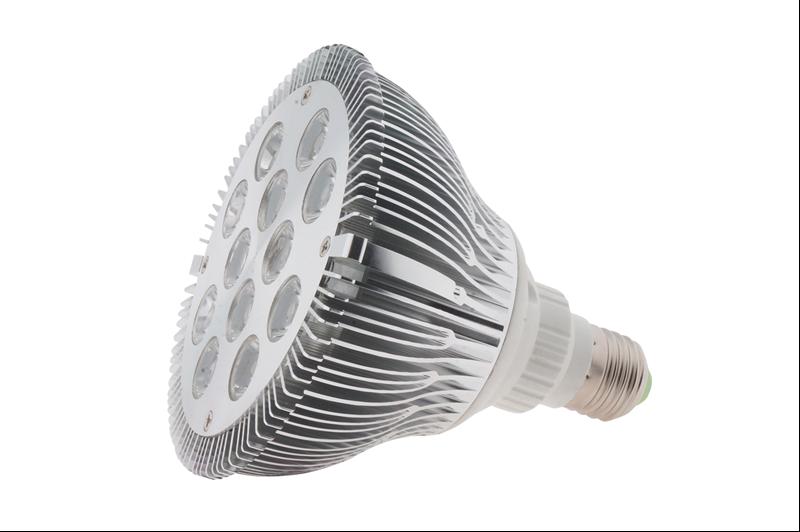 12*1W 220V E27 PAR38 LED BEYAZ LAMBA ŞAVK