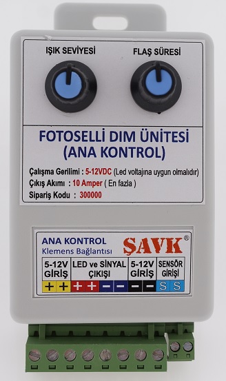 FOTOSELLİ DİM ÜNİTESİ ANA KONTROL 12V/5V 10A ŞAVK