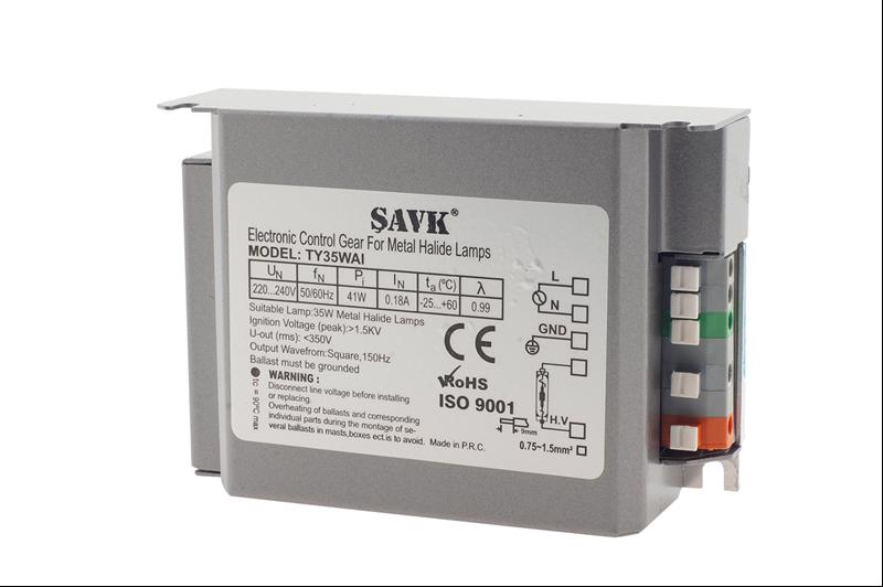 35W ELEKTRONİK METAL HALİDE BALAST ŞAVK